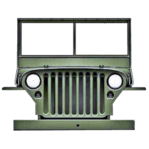 Calandre Jeep Willys.