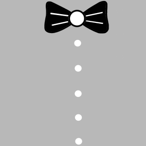 Bow tie and buttons - Boutons et papillon