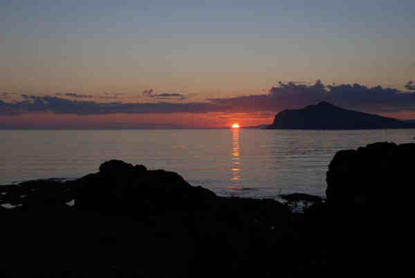 Lever de soleil sur le Cap-Enrag