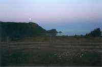 La lune dans la Baie du Ha! Ha!